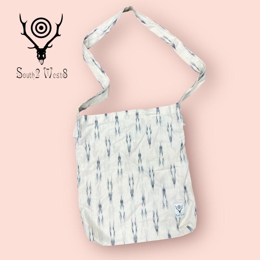 south2west8 patterned japanese cotton tote bag